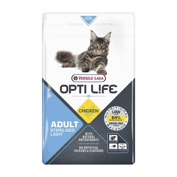 Versele-Laga Opti Life Cat Adult Sterilised Light - 1kg