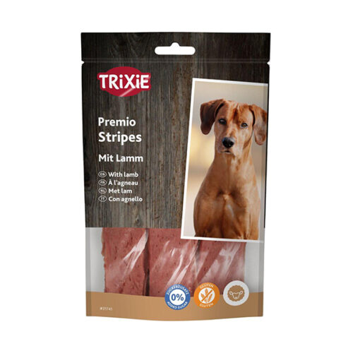 Trixie Premio Stripes mit Lamm (Bárány) - 100g