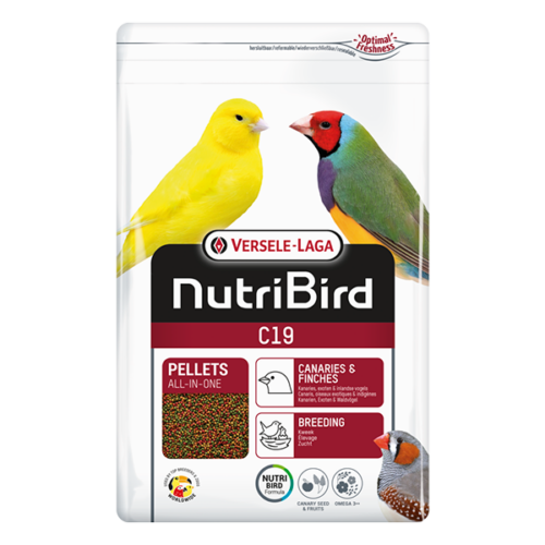 5410340221099pack.png Versele-Laga Nutribird C19 Tenyészpellet - 3kg