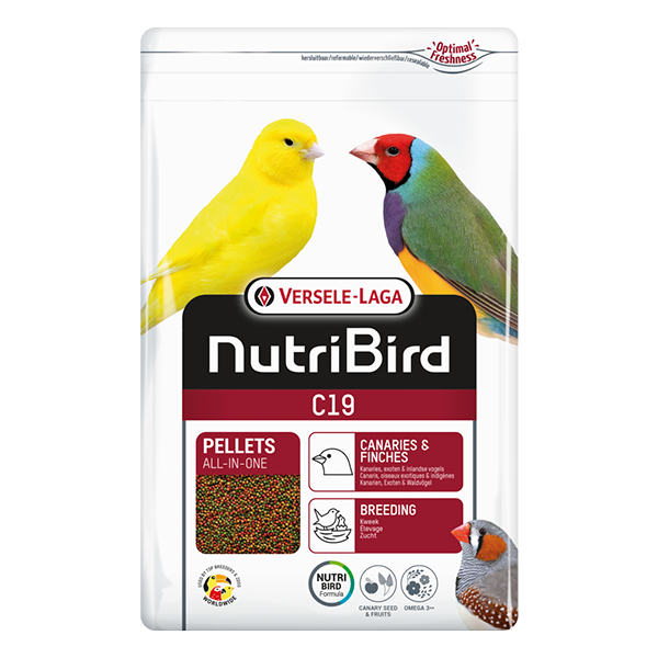 Versele-Laga Nutribird C19 Tenyészpellet - 3kg