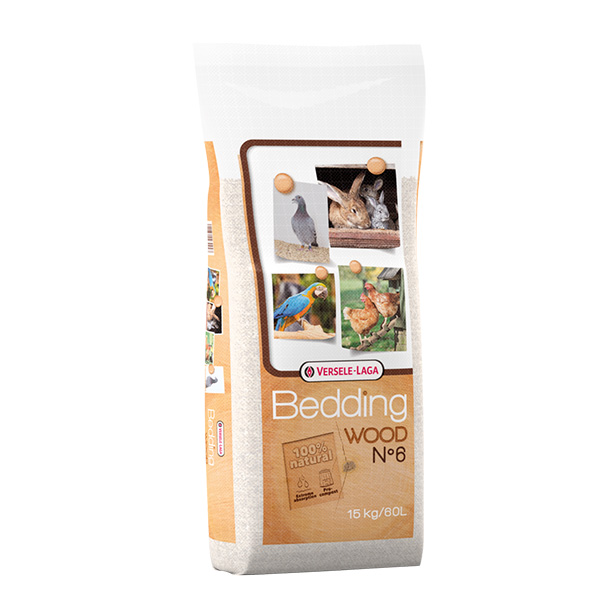 Versele-Laga Bedding Wood Bükkfakocka Alom -15kg