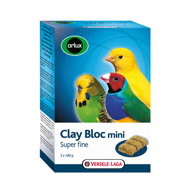 5411204241000pack.jpg Versele-Laga Clay Block Mini - 3×180g