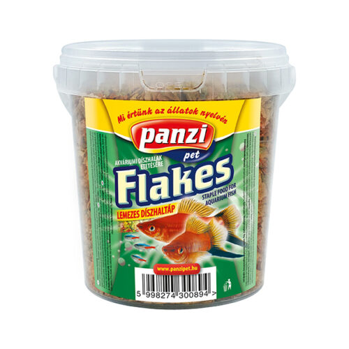 88e4a418969b2e3eb9608bb19cf78a89.jpg Panzi Flakes Lemezes Díszhaltáp - 870ml