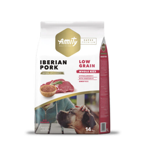 Amity Adult Hypoallergen Iberian Pork - 14kg