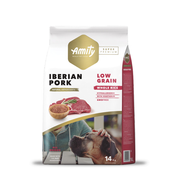 Amity Adult Hypoallergen Iberian Pork - 14kg