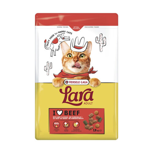 Lara_beef.jpg Versele-Laga Lara Adult Marhás - 1,9kg