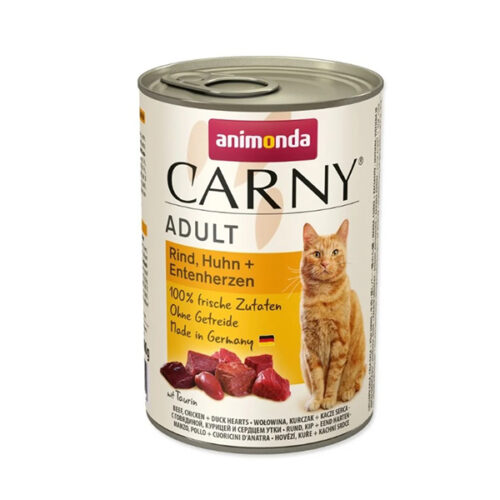 Nevtelen-1-6.jpg Animonda Cat Carny Adult Marha és Csirke - 400g