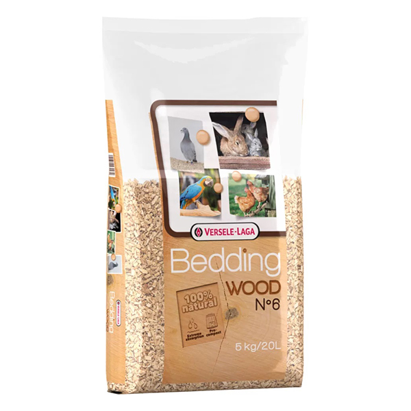 Versele-Laga Bedding Wood Bükkfakocka Alom - 5kg