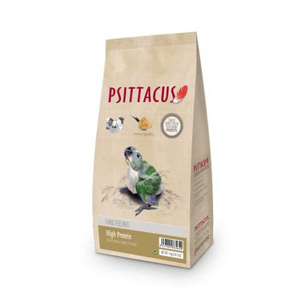 aaaaa.jpg Psittacus High Protein Kézzelnevelő Táp – 1kg