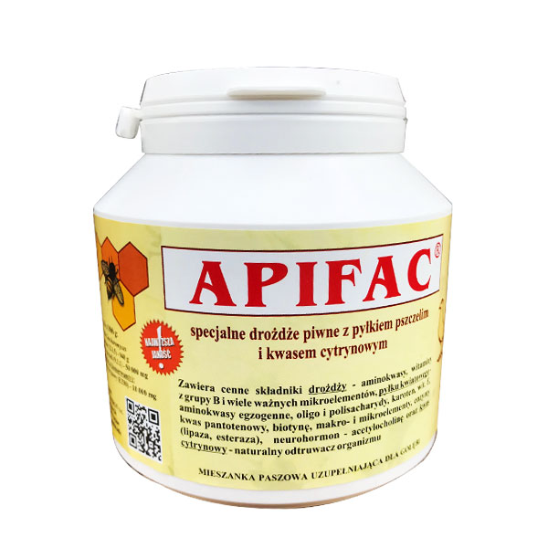 Patron Apifac Sörélesztő, Virágpor és Citromsav – 250g