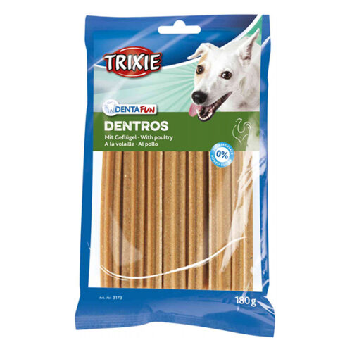 c52ce9f3ffd26a2430551ccdbed048bb.jpg Trixie Denta Fun Dentros Jutalomfalat - 180g