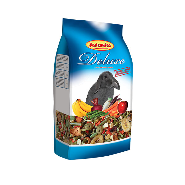 deluxe-kralik-dktjdygylv.jpg Avicentra Deluxe Nyúleledel - 1kg