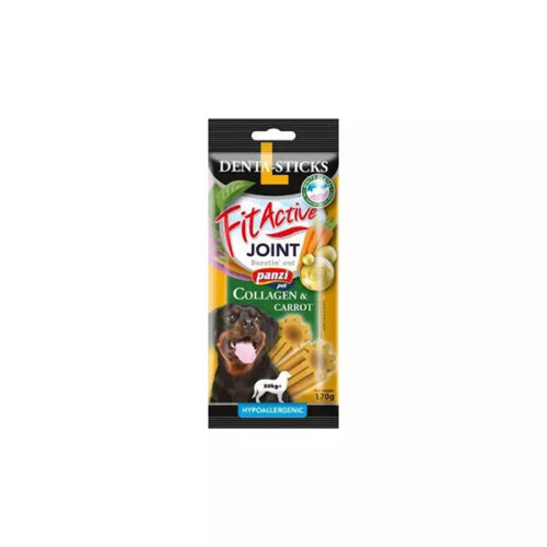 Panzi FitActive Snack Denta-Sticks Joint Collagen & Carrot >20KG – 170g