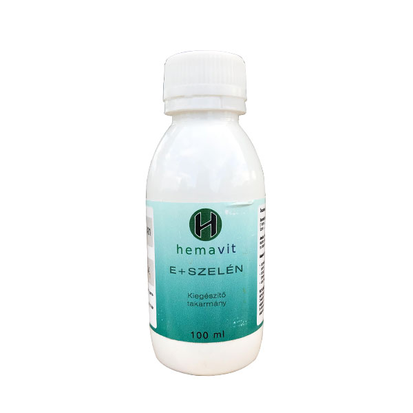 Hemavit E+Szelén Takarmány Kiegészítő Oldat – 100ml