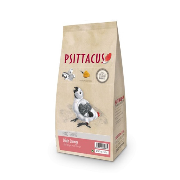 Psittacus High Energy Kézzelnevelő Táp - 5kg