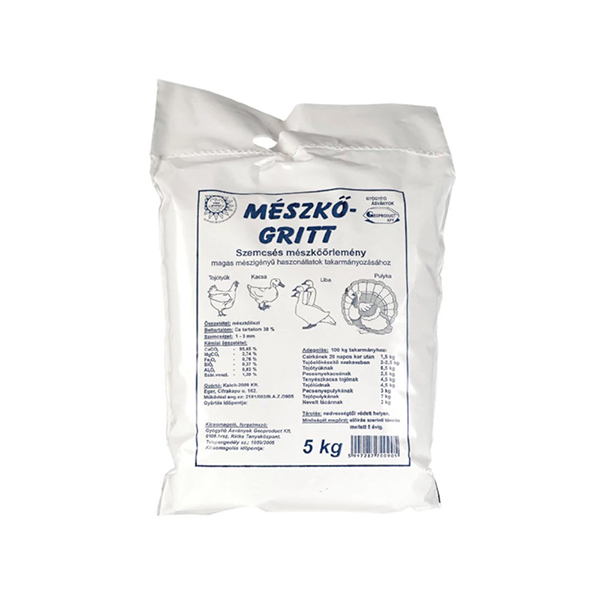 Mészkőgritt Ásványi Emésztő 5kg