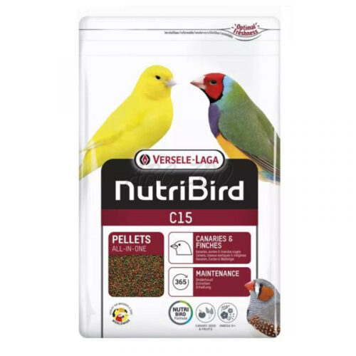 nutribird-c15-granulatum-kanarik-szamara-1-kg.jpg Versele-Laga NutriBird C15 Pellet - 1 kg