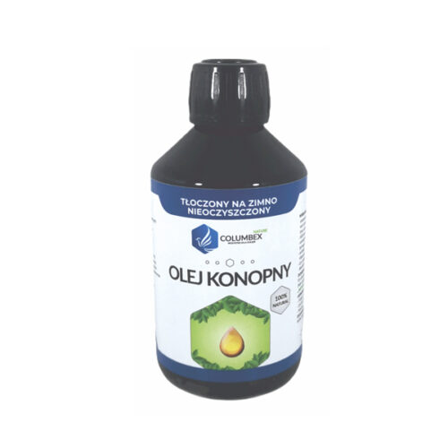 olej-konopny21.jpg Columbex Olej Konopny (kenderolaj) - 250ml