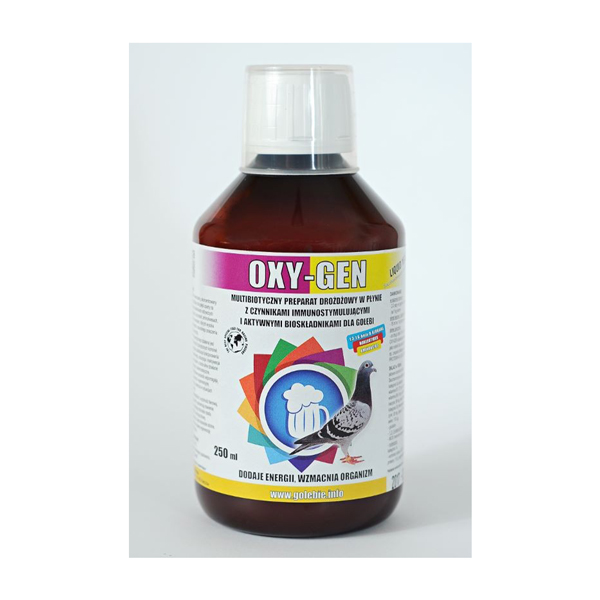 Patron OXY-GEN folyékony multibiotikus élesztő készítmény, immunerősítő elemekkel - 500ml