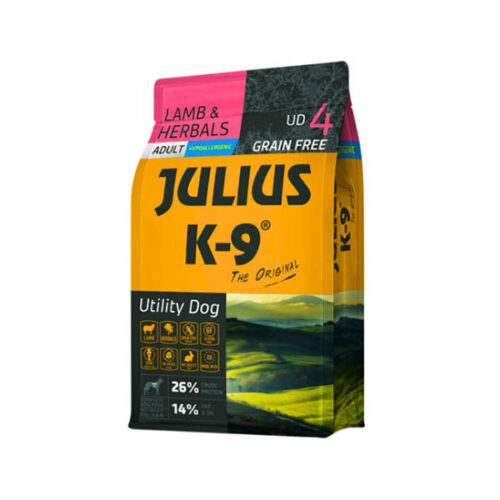 picURL_1_300915a8f866c.jpg JULIUS K-9 UD4 Adult Utility Dog Hypoallergenic Lamb&Herbals - 3kg