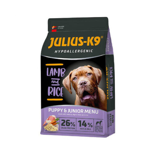 JULIUS-K9 Puppy&Junior Hypoallergenic Száraztáp - 3kg