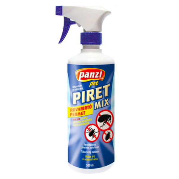 picURL_1_3fc3a9f53.jpg Panzi PiretMix bolha, kullancs, tetű, atka elleni permet - 500ml