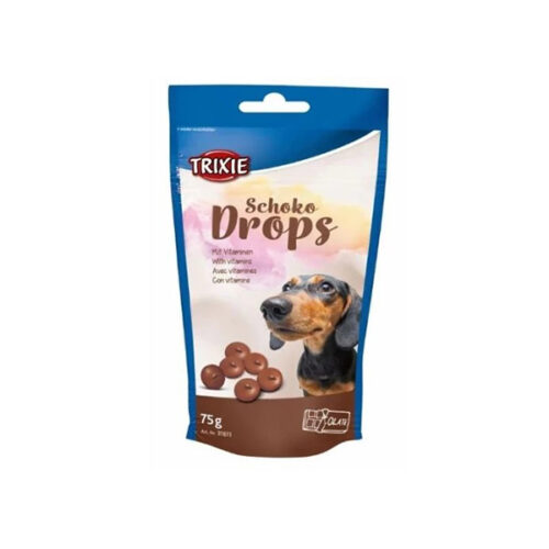 trx-chocolate-drops-75g.jpg Trixie Jutalomfalat Csokoládé Drops - 75g